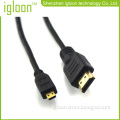 Male Hdmi To Micro Hdmi Cable For Mobilephone Laptop Computer Tablet Pc Set Top Box 100% Copper Wire 